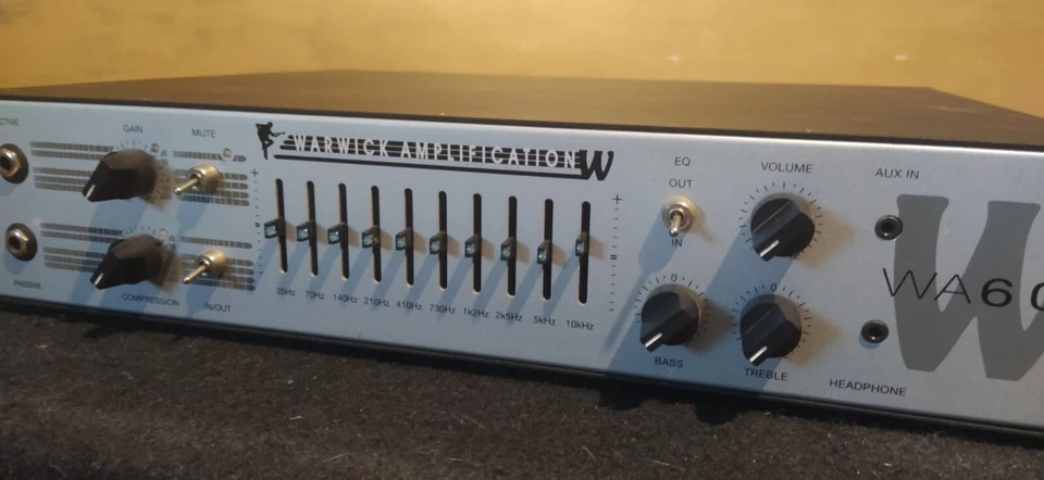 Warwick testata wa 600 watt + cassa cabinet pro 411 4 coni usato RITIRO A MANO  - Immagine 4 di 4