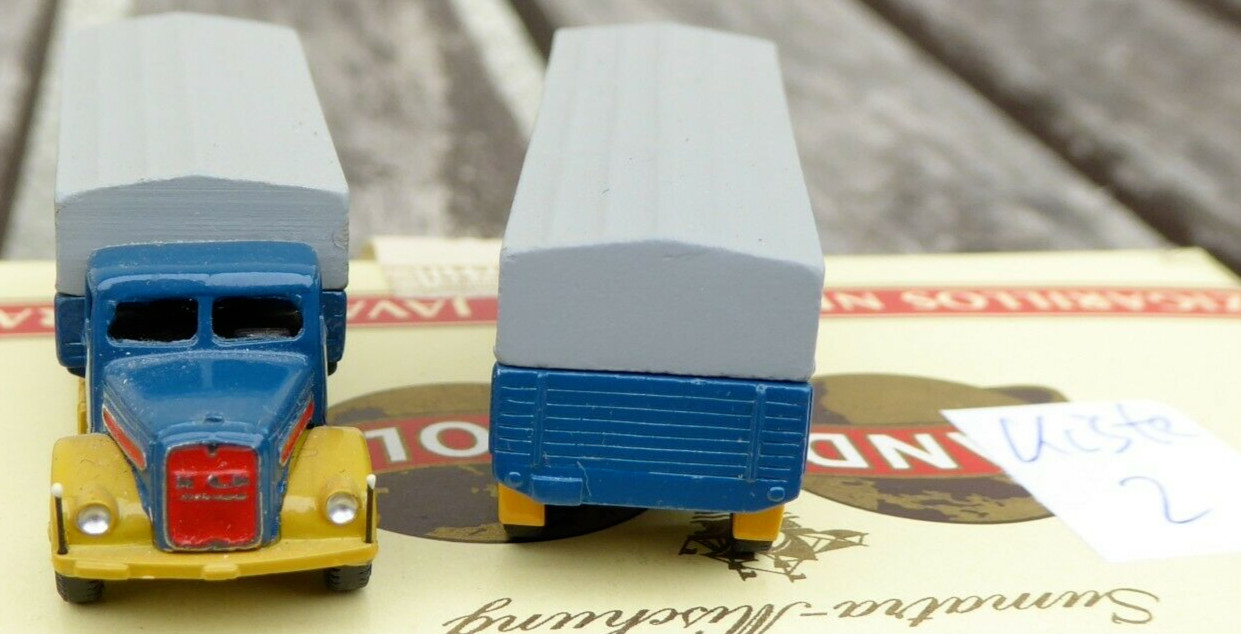 Brands track N 1:160 older man F 8 road vehicle chassis / plane, rare,