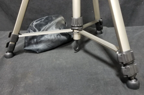 MX 2000 Aluminum Tripod 23" to 49" With Handle On The Side Adjustable With Bag - Bild 8 von 12