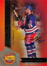 Daymond Langkow autographed Hockey Card (Lightning) 1994 Signature Rookies #22