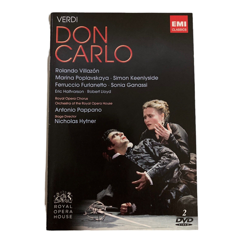 DVD Verdi Don Carlo Royal Opera 2 Discs + Booklet ALL Regions NTSC Free Post - Picture 7 of 8