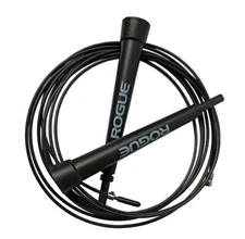 Rogue Fitness Adjustable Wire Speed Jump Rope Black Factory Sealed Never Used