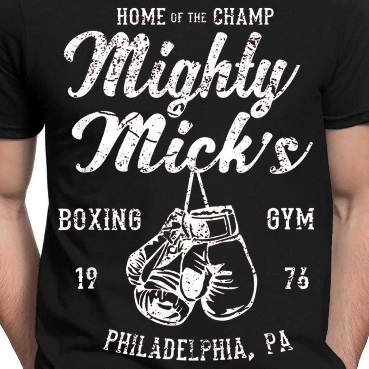 Micks Gym Rocky Boxer Training Fitness Workout Retro Vintage Mens T-Shirts  #DGV9