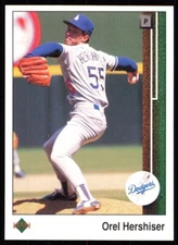 1989 Upper Deck Orel Hershiser Los Angeles Dodgers #130