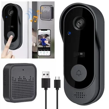 Wireless WiFi Video Smart Doorbell Phone Security Camera Door Bell Ring Intercom