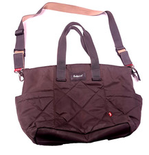 Babymel Evie Diaper Bag EUC Brown Sturdy Pockets Quilted Baby Accessories Adjust