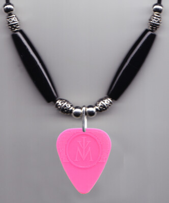 Madonna Eigener Geformt Pink Herco Gitarre Pick Halskette - 2001 Tour