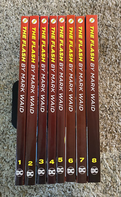 The Flash by Mark Waid TPB Set Vol 1 2 3 4 5 6 7 8  DC Comics Impulse JLA 62 163
