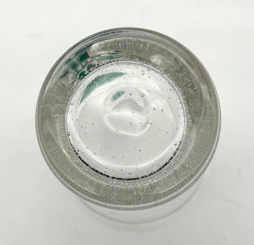 Vaso de vidrio soplado a mano DOF Lowball 10 oz almeja azul aguamarina ÚNICO - Imagen 6 de 6