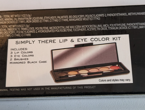Love ME Makeover Essentials Simply There Lip and Eye Color Kit