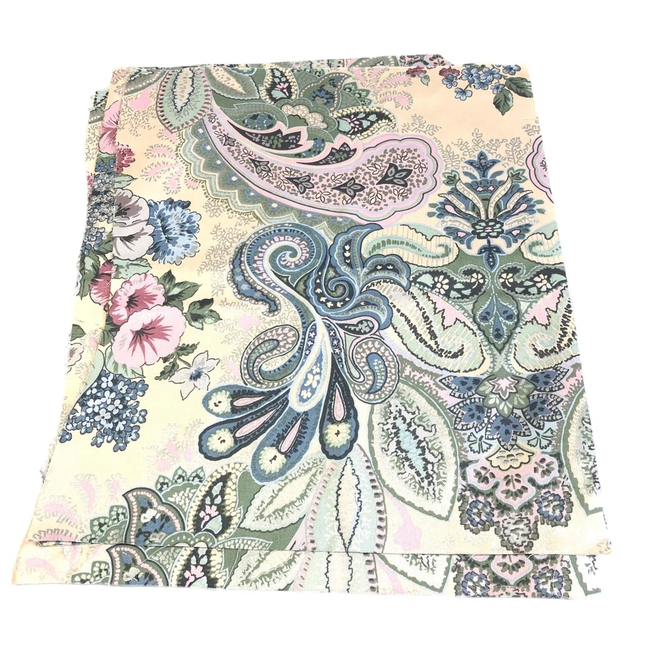 10 Quilt Block Cut Pieces Cotton Fabric 15.5 x 12.5 inches Paisley 3 Patterns - Image 2 of 4