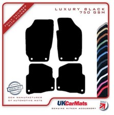 Fits Skoda Fabia Oval Twist Fix 1999-2007 Hitech Black Luxury Tailored Car Mats