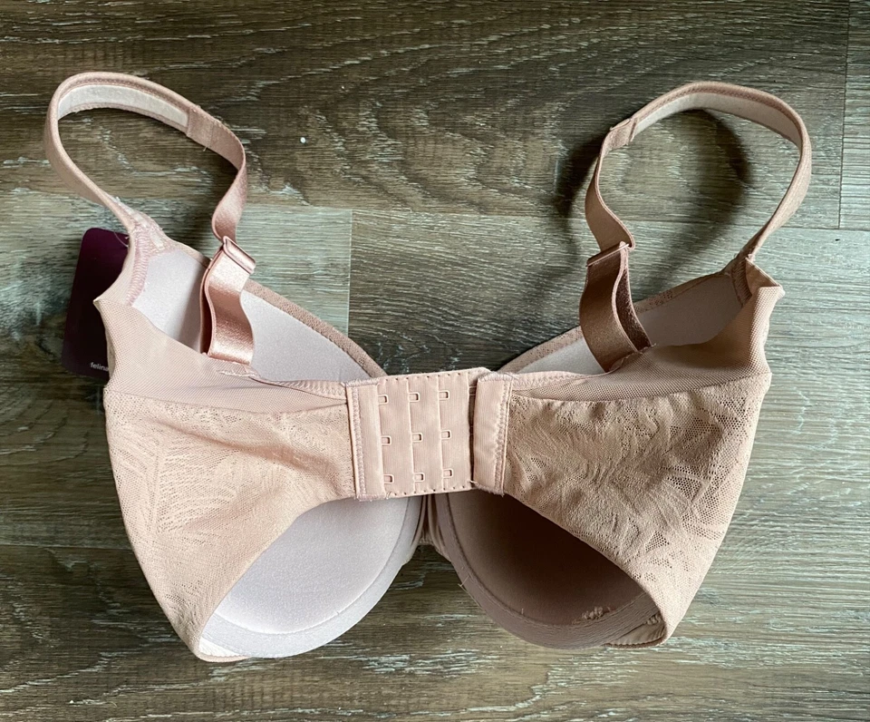 FELINA PARAMOUR~nuevo~sujetador cobertura completa~talla 32G~desnudo cálido~nuevo con etiquetas~135083~con aros Foto 4 de 4