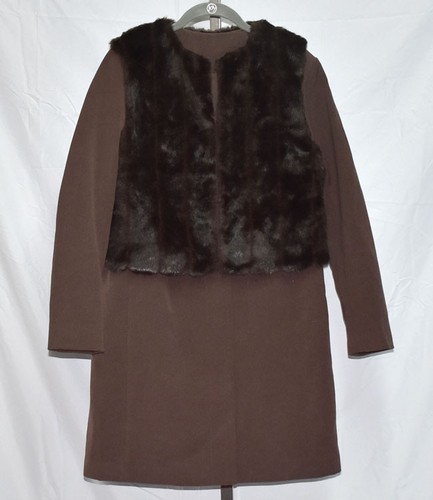 IMAN Platinum 3 in 1 Coat with Faux Fur 