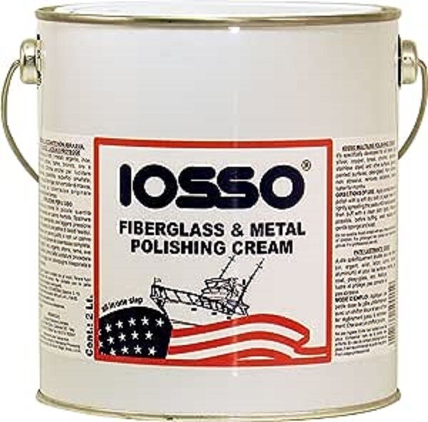 Pasta lucida / abbrasiva  iosso da 2 lt PER ACCIAIO/ VETRORESINA / PEXIGLASS