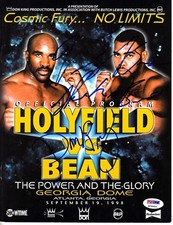 Evander Holyfield Boxing Cards and Autographed Memorabilia Guide 44