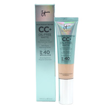 It Cosmetics Your Skin But Better CC Oil-Free Matte SPF40 Light Medium 1.08 oz