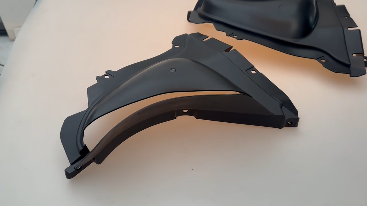 Qiilu Parafango Per Passaruota Anteriore Auto, 51717260397 - Foto 2