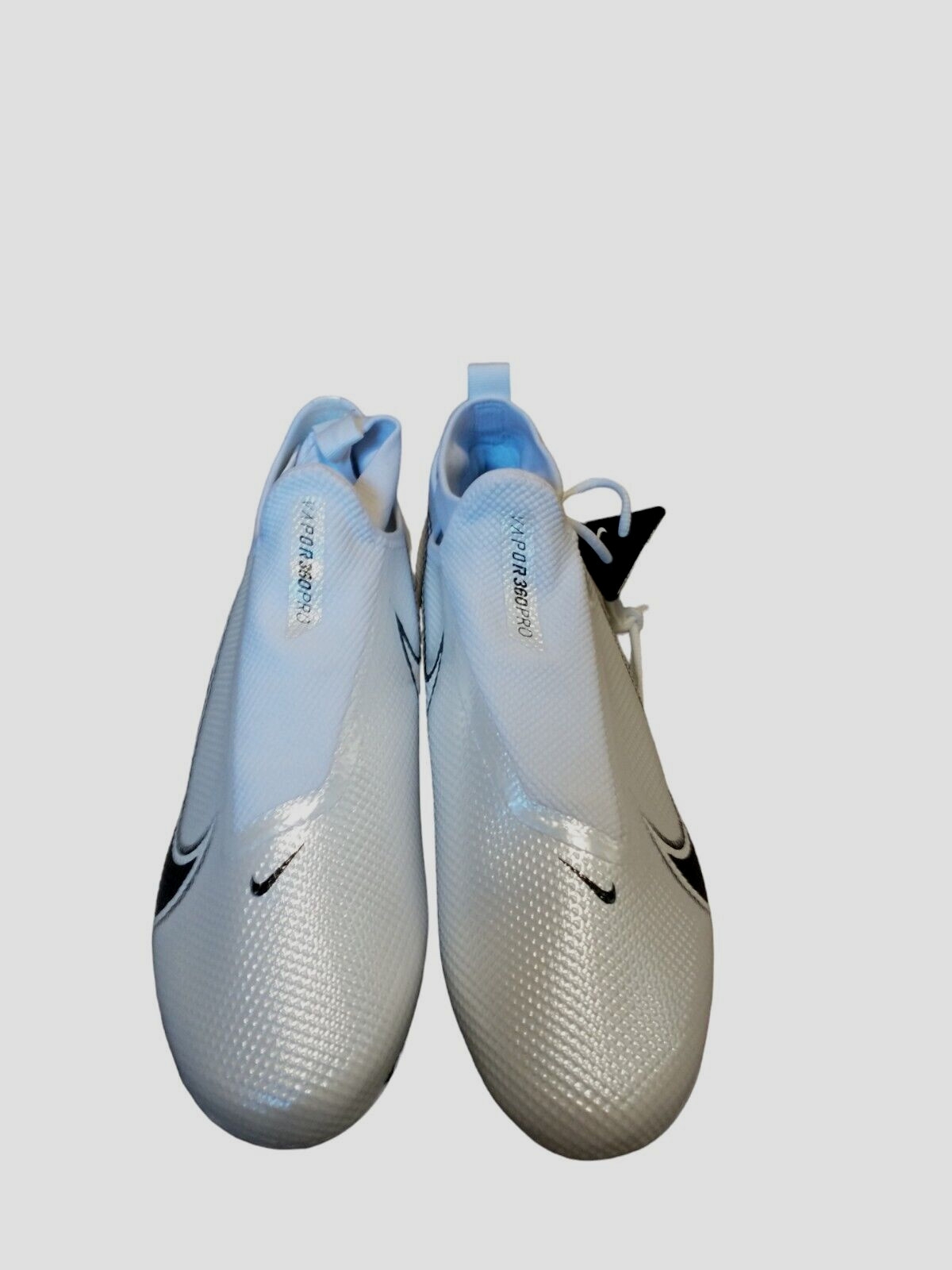 Nike Vapor Edge Pro 360 Football Cleats White Black AO8277-100 Men's Size Multi