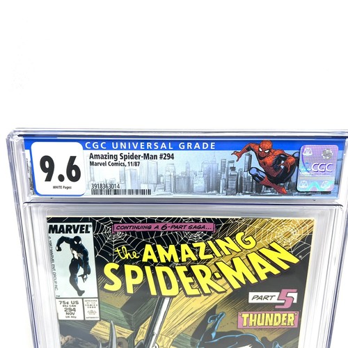 Amazing Spider-man #294 CGC 9.6 Kraven's Last Hunt DeMatteis Zeck Custom Label - Picture 2 of 5