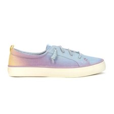 Sperry Women's Crest Vibe Shimmer Blue Multi Sneakers STS88482