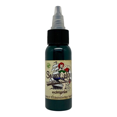 Sailor Jerry Tattoofarbe Dunkelrot – 30 Ml, REACH-konform, Made In Germany, Mit Zertifikat