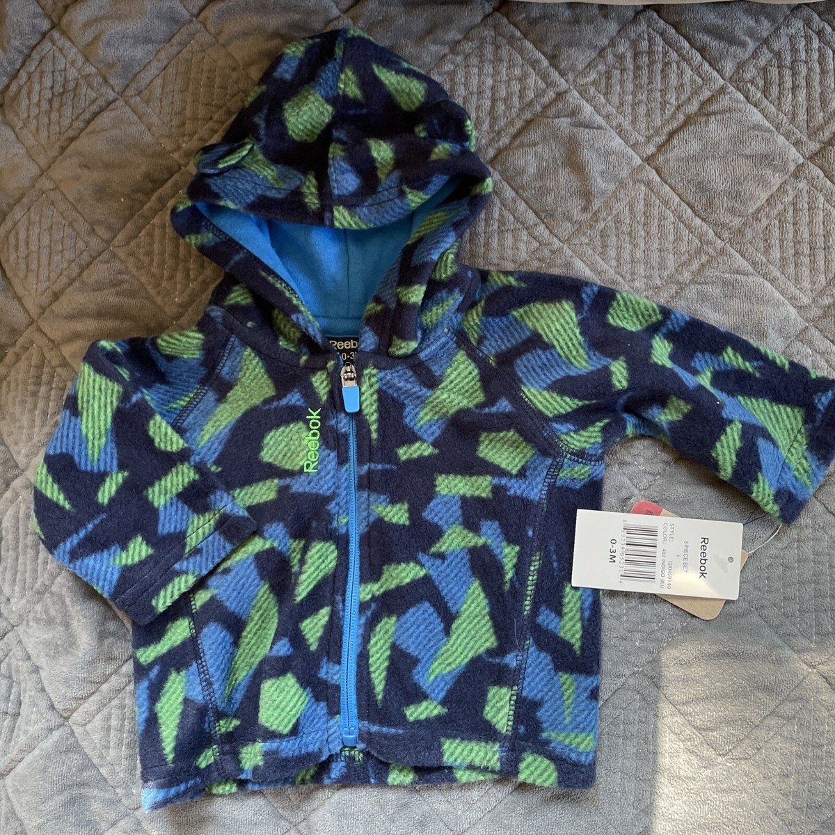 Reebok Classics Reebok Smoky Indigo Fleece REEBOK BABY 0-3