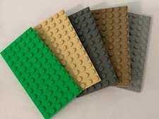 LEGO Parts 3028 (1pc) Flat Plate 6x12 Color Options