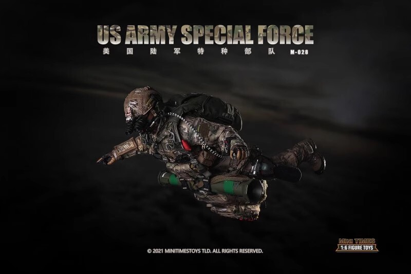 1/6 12インチ US ARMY SPECIAL FORCE mini times toys M028 1:6 U.S. Army Special Forces Solider