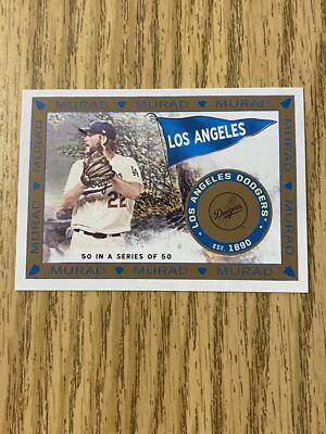 2021 Topps Allen & Ginter Clayton Kershaw Murad Los Angeles Dodgers #MR-50