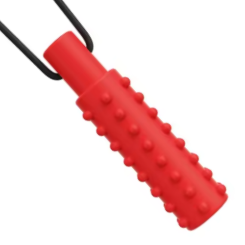 Kids Adults Sensory Chew Necklace Autism ADHD Biting Chew Teething Toys BPA Free - Picture 13 of 23