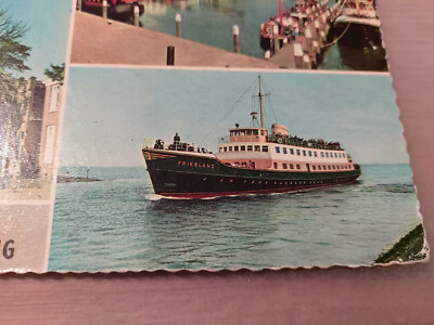 Ansichtskarte / Postkarte Terschelling Friesland Niederlande, De Friesland in volle zee, Fährschiff: (1961) Manuscript / Paper Collectible | akpool GmbH