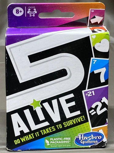 Hasbro Gaming 5 Alive Card Game