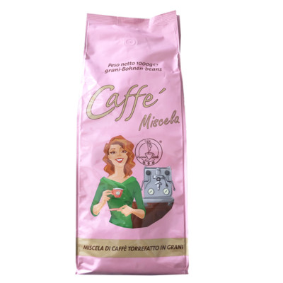 Espresso Perfetto Miscela Classico Rosa, 1000g ganze Bohnen - Caffe Milano