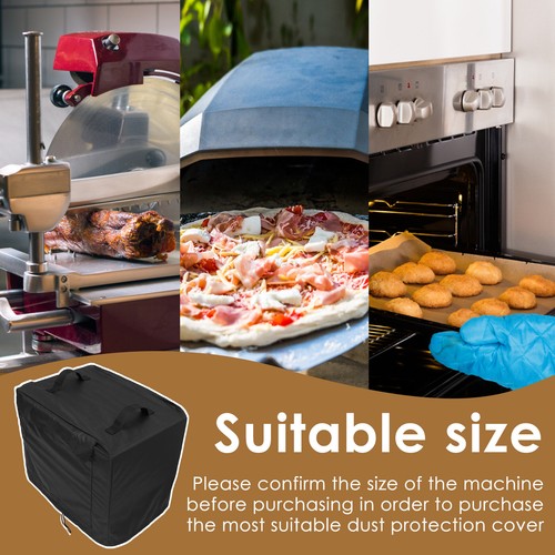 Meat Slicer Cover 420D Oxford Cloth Food Slicer Cover Waterproof Meat legrL - Picture 5 of 11