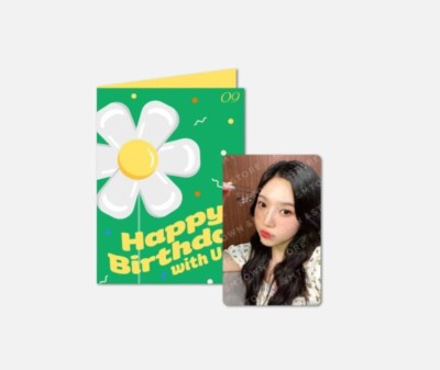 JOY RED VELVET SMTOWN OFFICIAL MD 2023 ARTIST BIRTHDAY CARD