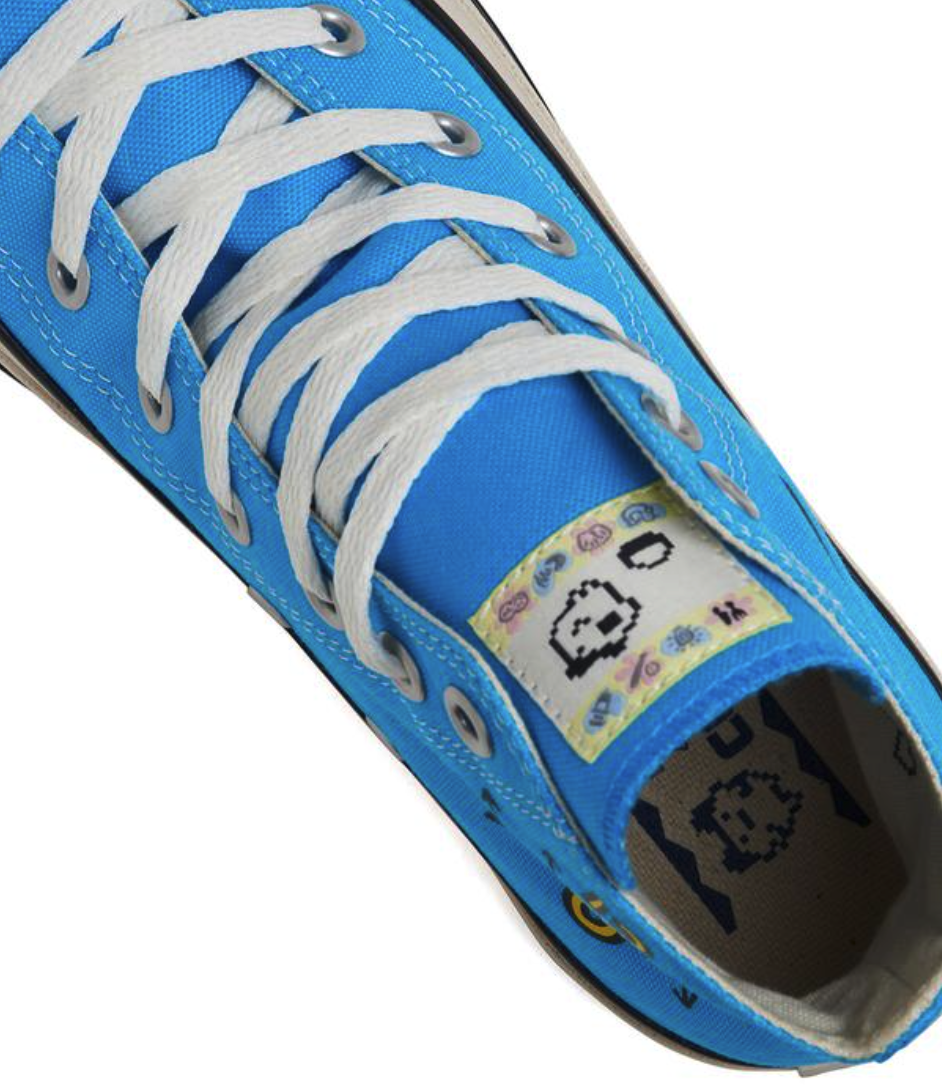 Converse All Star × TAMAGOTCHI HI PT White Blue CHUCK TAYLOR