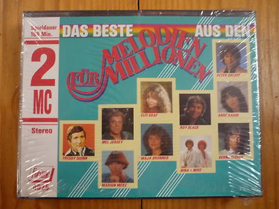 Das Beste Aus den Melodien für Millionen MEL JERSEY MARION MERZ ELFI GRAF MC