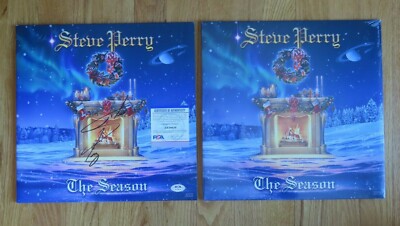 STEVE PERRY Formerly of JOURNEY signed 2021 THE SEASON Record Album PSA ...