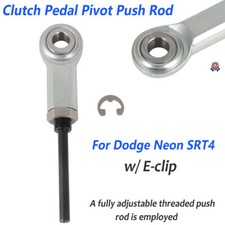 For Dodge Neon Srt4 Clutch Pedal Pivot Push Rod Permanent Fix Repair Kit 2003-05 For Dodge Neon Srt4 Clutch Pedal Pivot Push Rod Permanent Fix Repair Kit 2003-05