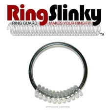 RingSlinky Ring Guard - 3 pack / Ring Size Reducer - FREE Shipping!