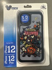 2023 DISNEY PARKS Halloween Spooky Mickey  Friends 3D IPHONE 12 / 12 Pro - CASE