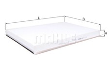 MAHLE LA 81 Innenraumfilter, Frischluftfilter, Pollenfilter für VW GOLF I Cabrio