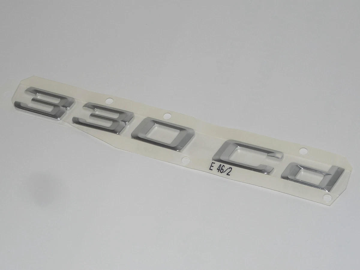 NEW GENUINE BMW E46 3 SERIES 330 CD REAR TRUCK LID 330Cd EMBLEM 