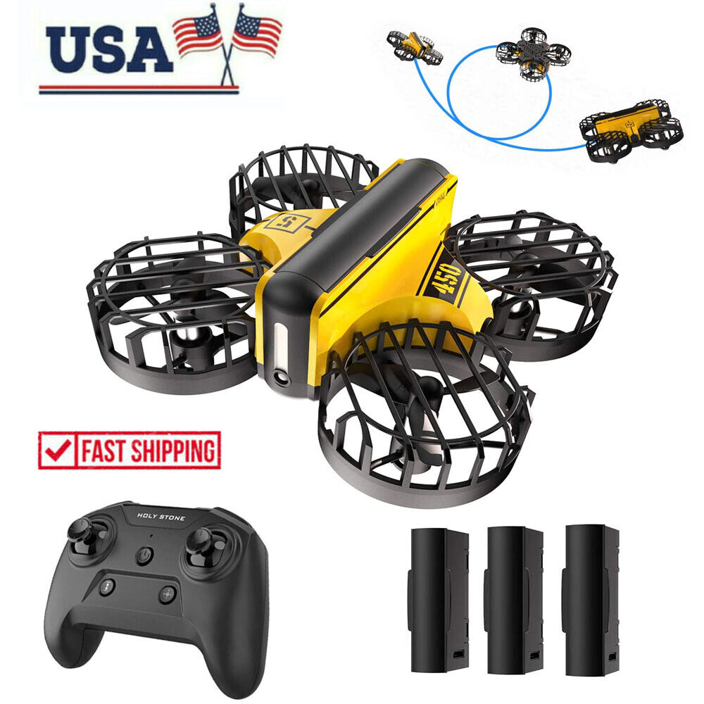 Holy Stone HS450 Mini Drone  Hand Operated RC Obstacle Avoidance Quad  Gift Kids