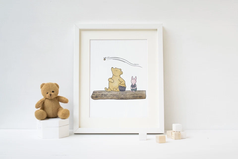Winnie The Pooh Nursery Art Prints - Изображение 4 из 4