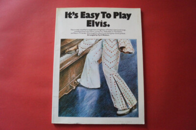 Elvis - It´s easy to play (Version 2) .Songbook Notenbuch .Piano Vocal Guitar PV
