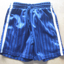 Unbranded Blue Elastic Waist Football / Sports Shorts. Age 2 - 3 years.