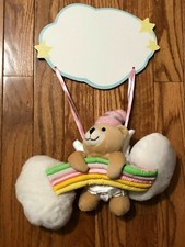  Personalize Baby Wall Hanging Nursery Name Infant Newborn Teddy Cloud