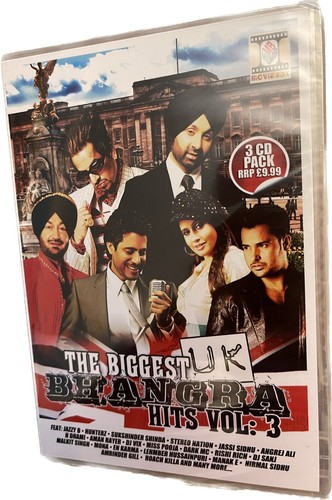 The Biggest UK BHANGRA Hits VOL 3; 3 CDs pack new & sealed - 第 1/3 張圖片